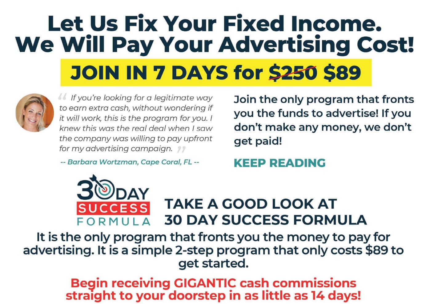 30 Day Success Formula – Legit Or Another Mail Order Scam? [Review]
