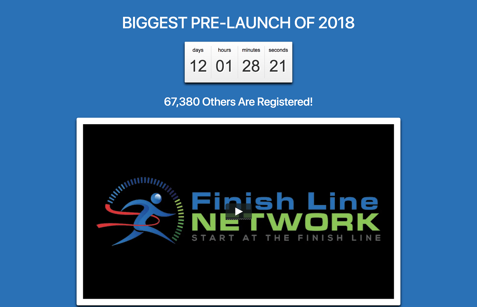 Finish Line Network Launch